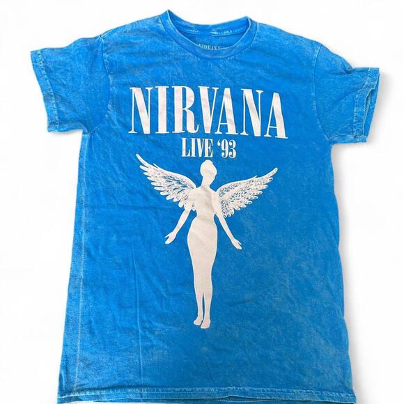 NIRVANA In Utero Live '93 T-Shirt - Small - Picture 1 of 7